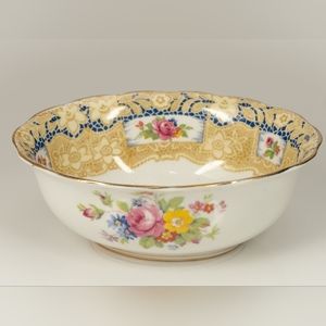 Royal Albert Blue Ribbon Valentine Oval Small Bowl
